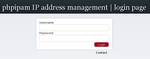 Installation of Phpippam Ip Address Management on Debian 6 0